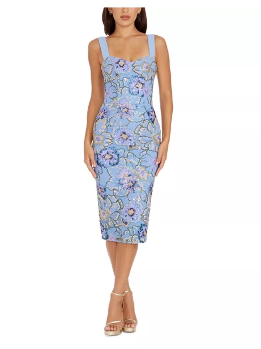 Dress the population Nicole Sequin Bodycon Dress